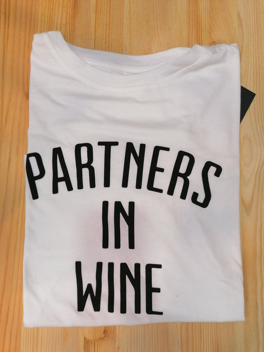 T-shirt "partner in wine "