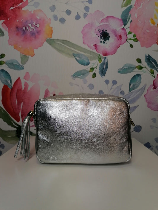 QUADROTTA MINI Borsa a tracolla in pelle
