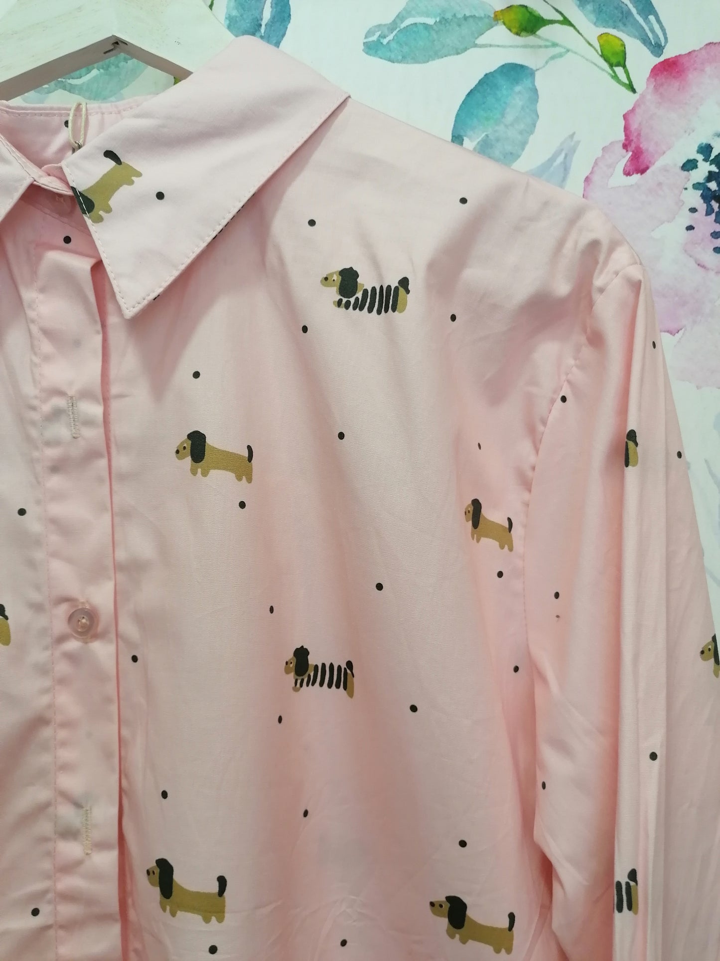 Camicia bassotti rosa