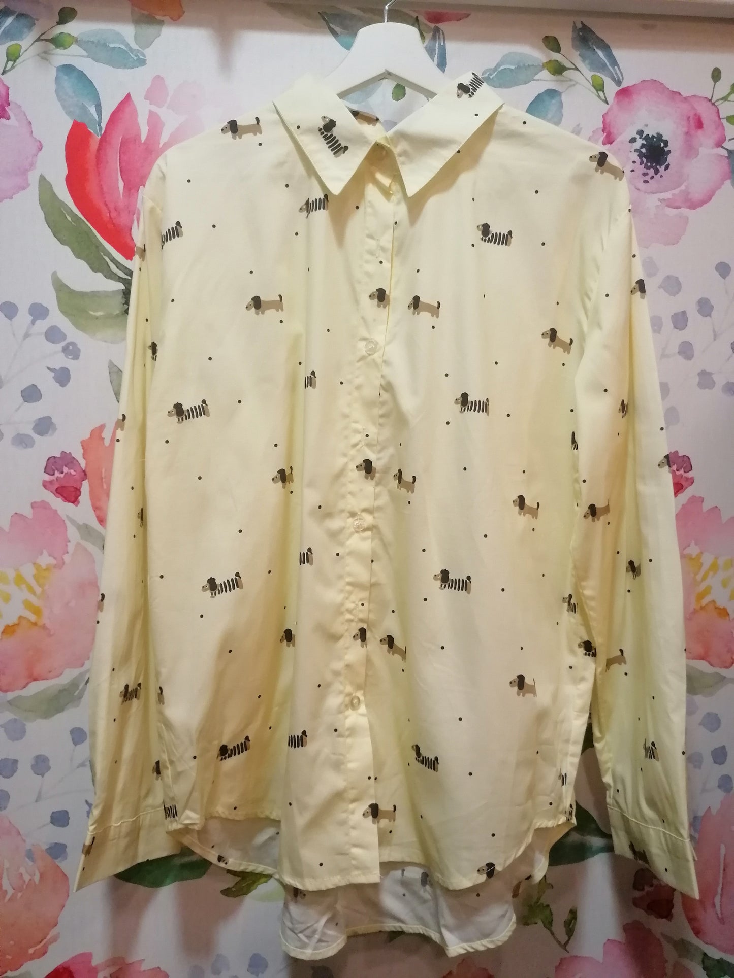 Camicia bassotti gialla