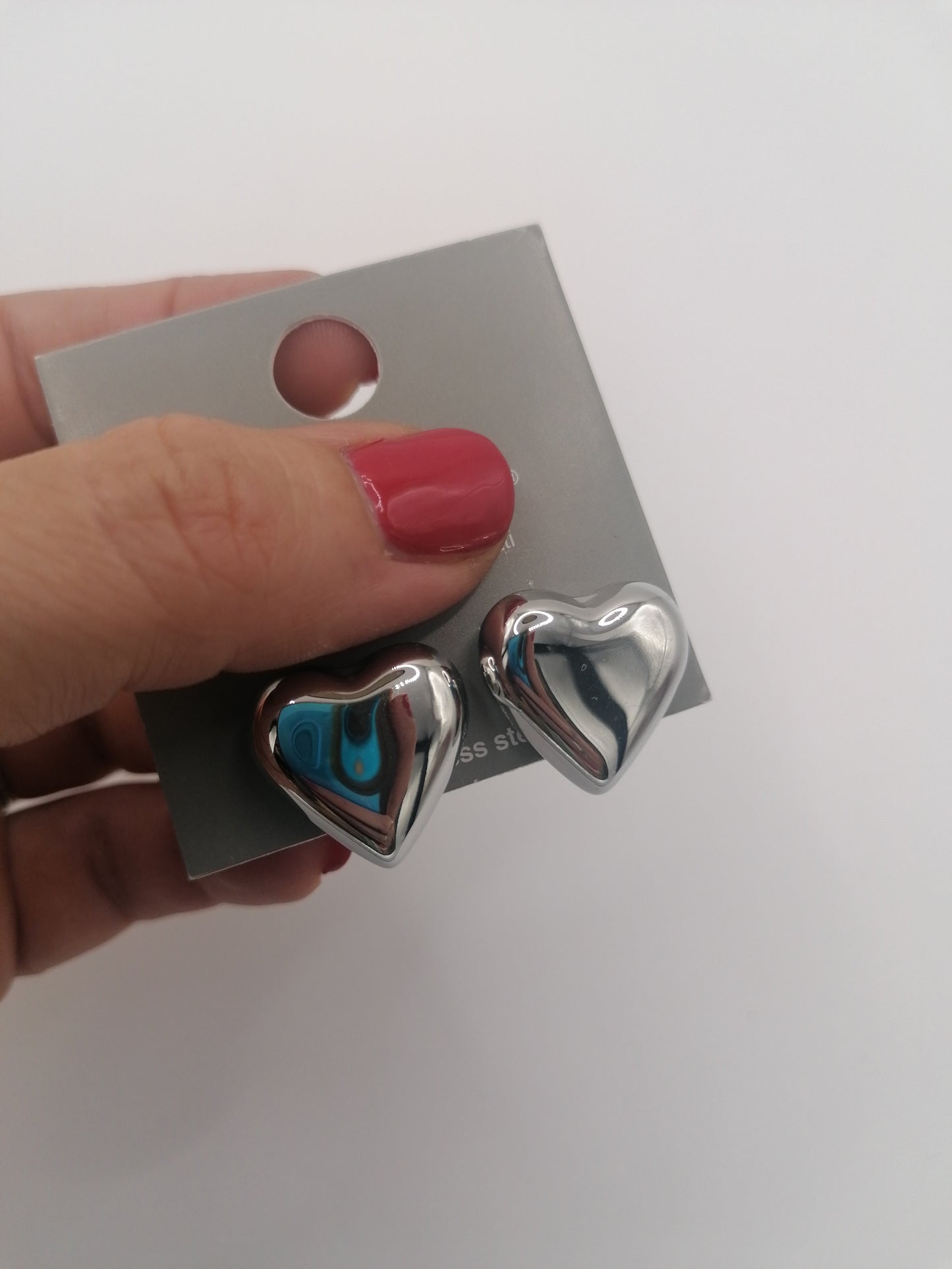 Orecchini cuore bold