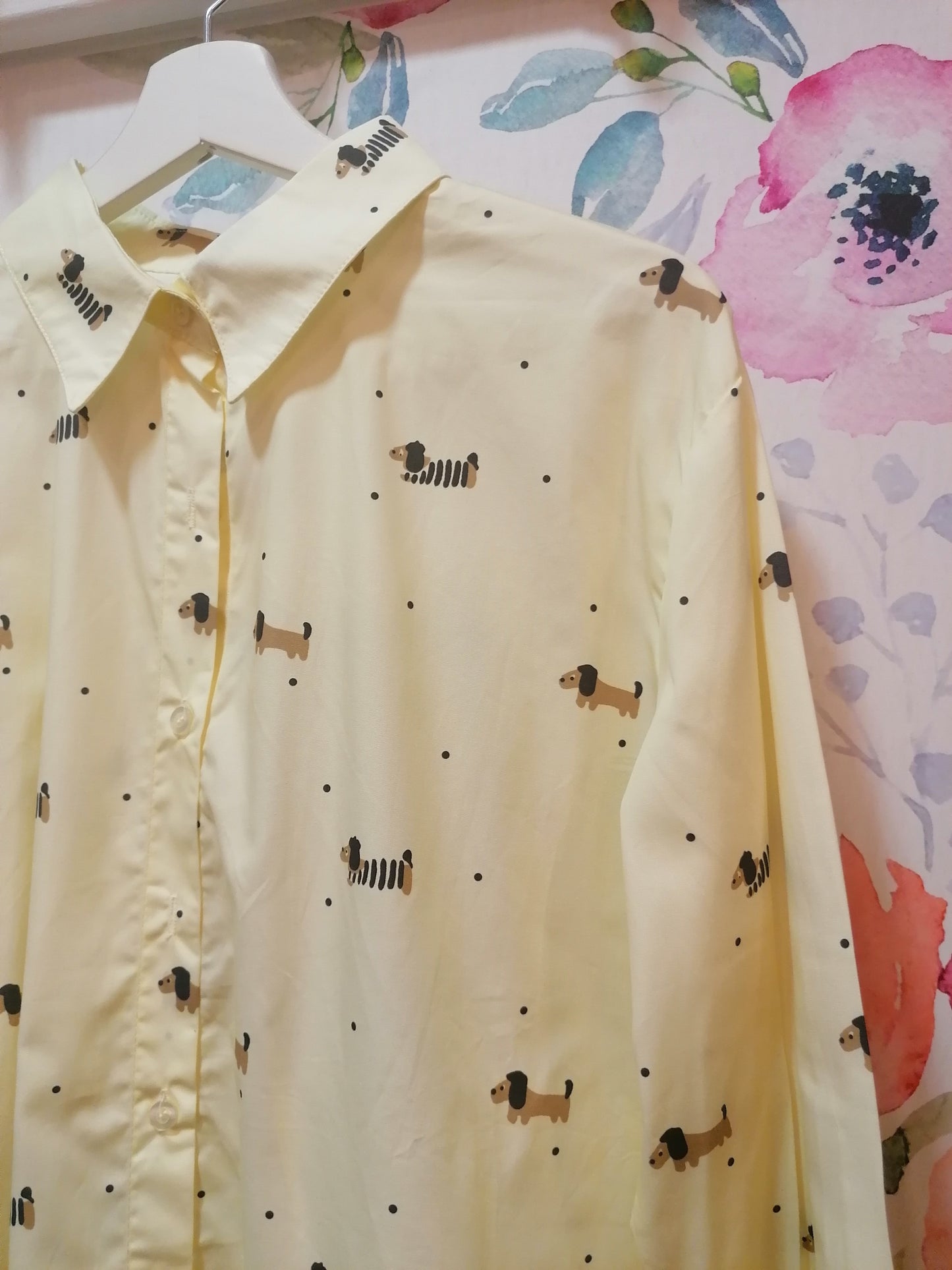 Camicia bassotti gialla