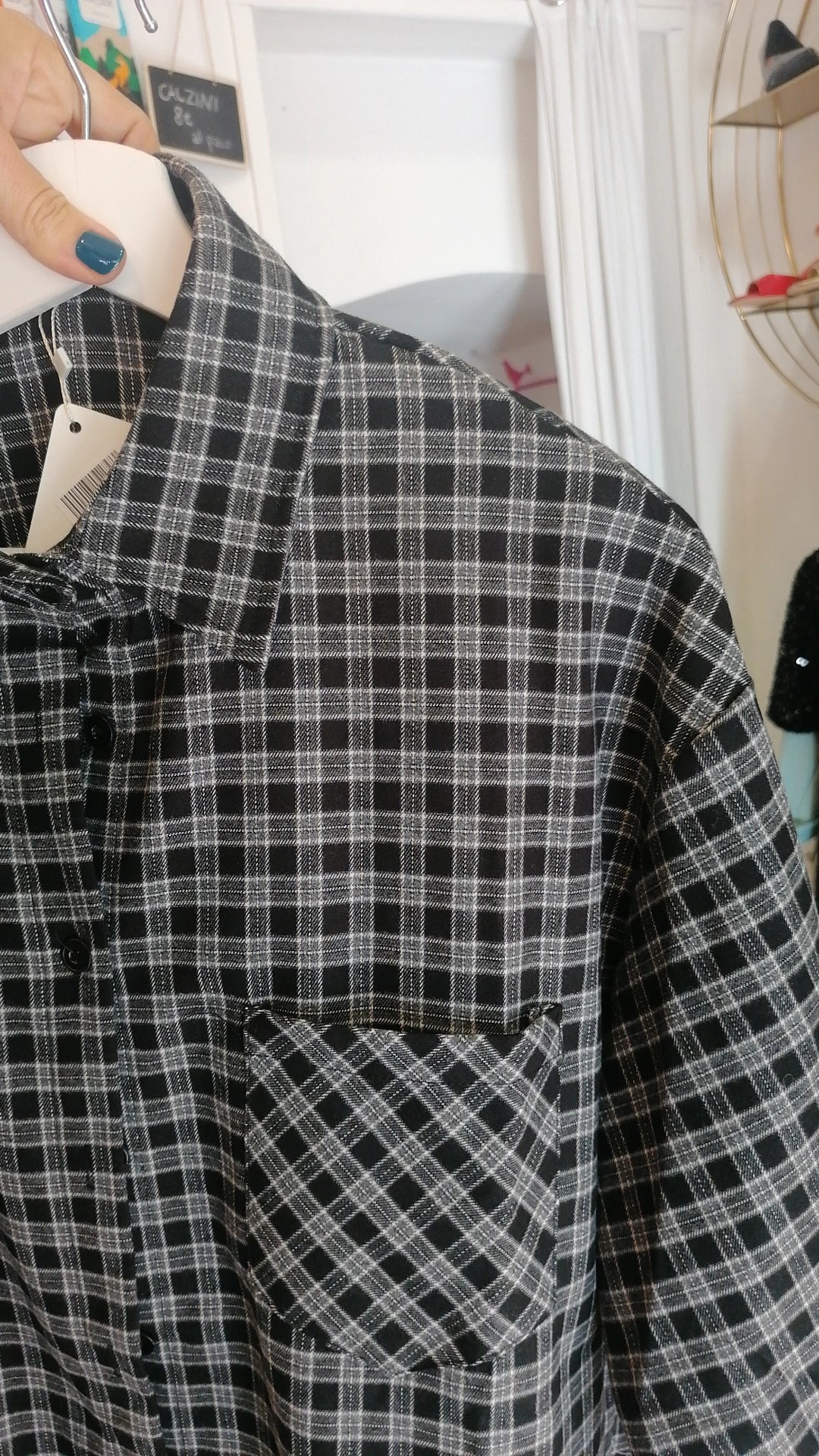 Camicia over tartan