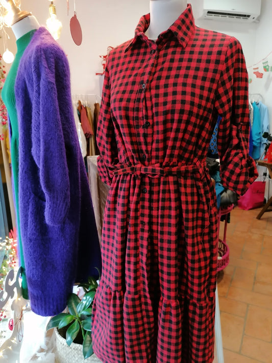 Chemisier SCACCHI in caldo cotone 100%